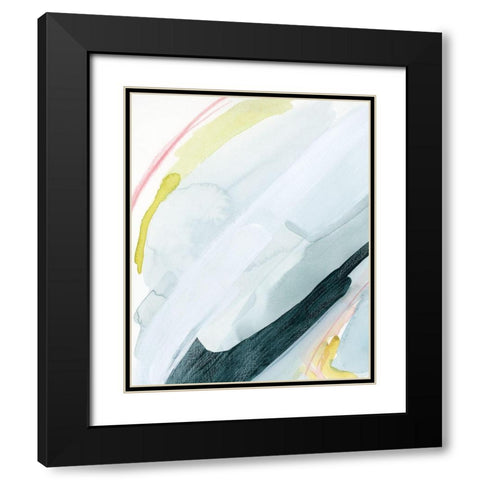 Pastel Sunrise IV Black Modern Wood Framed Art Print with Double Matting by Popp, Grace