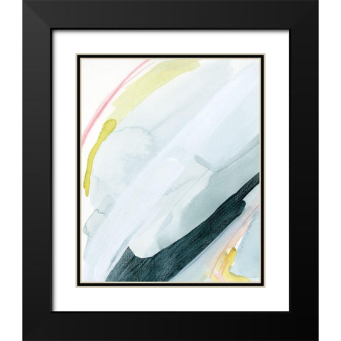 Pastel Sunrise IV Black Modern Wood Framed Art Print with Double Matting by Popp, Grace