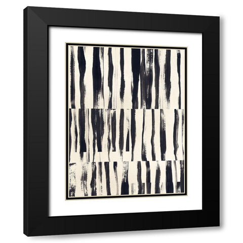 Minor Key II Black Modern Wood Framed Art Print with Double Matting by Vess, June Erica