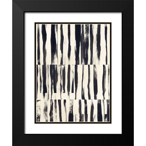 Minor Key II Black Modern Wood Framed Art Print with Double Matting by Vess, June Erica
