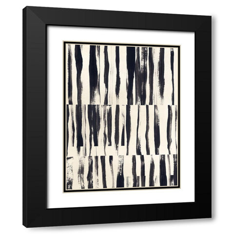 Minor Key II Black Modern Wood Framed Art Print with Double Matting by Vess, June Erica