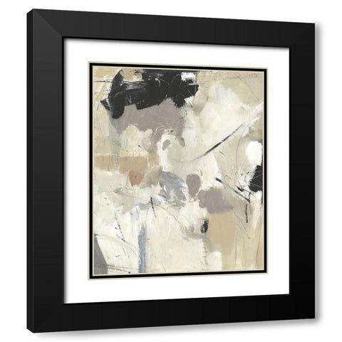 Scattered Remnants I Black Modern Wood Framed Art Print with Double Matting by OToole, Tim