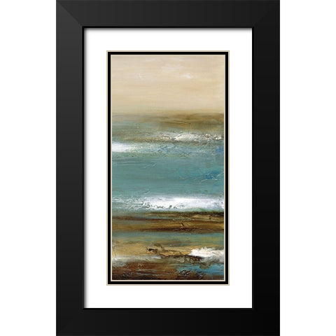 Lullaby I Black Modern Wood Framed Art Print with Double Matting by Bramma, Lila