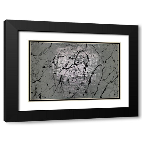 Rumination Black Modern Wood Framed Art Print with Double Matting by Willett, Michael