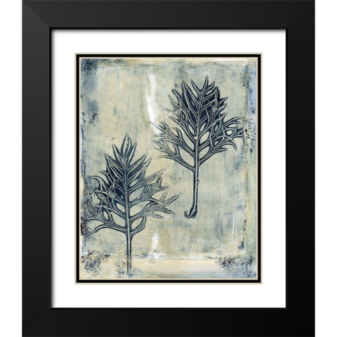 Presence of Nature IV Black Modern Wood Framed Art Print with Double Matting by Bramma, Lila
