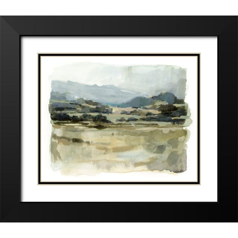 Sugar Valley II Black Modern Wood Framed Art Print with Double Matting by Barnes, Victoria