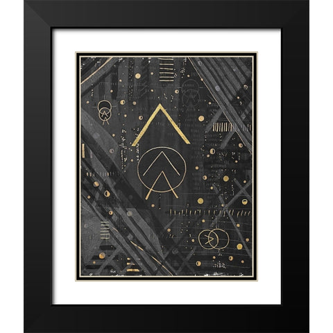 Direction Black Modern Wood Framed Art Print with Double Matting by Arbel, Lori