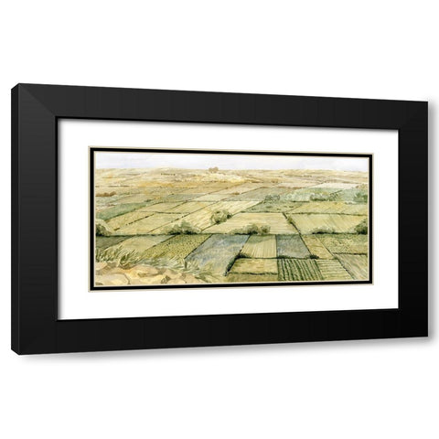 Flatlands III Black Modern Wood Framed Art Print with Double Matting by Popp, Grace