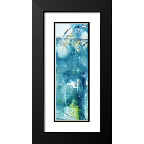 Cool Thoughts I Black Modern Wood Framed Art Print with Double Matting by Combs, Joyce