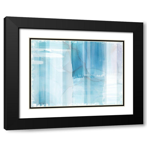 Portico I Black Modern Wood Framed Art Print with Double Matting by Naskrent, Delores