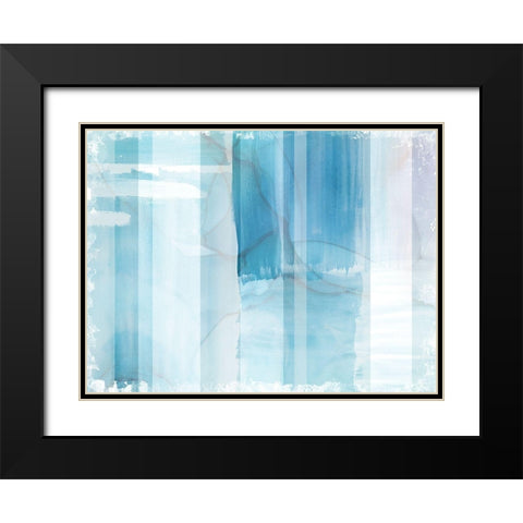 Portico I Black Modern Wood Framed Art Print with Double Matting by Naskrent, Delores