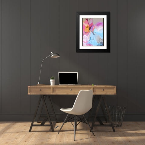 Colorful Lollipops II Black Modern Wood Framed Art Print with Double Matting by Orlov, Irena