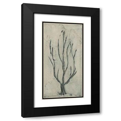 Sea Bevy II Black Modern Wood Framed Art Print with Double Matting by Stramel, Renee W.