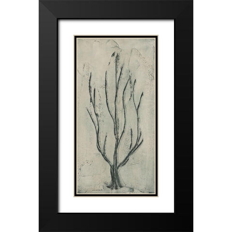 Sea Bevy II Black Modern Wood Framed Art Print with Double Matting by Stramel, Renee W.