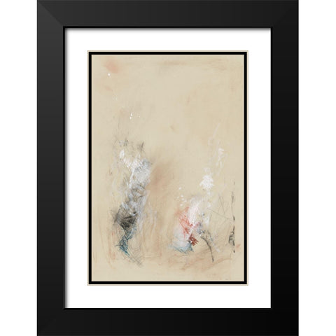 Transient Murmur I Black Modern Wood Framed Art Print with Double Matting by Stramel, Renee W.