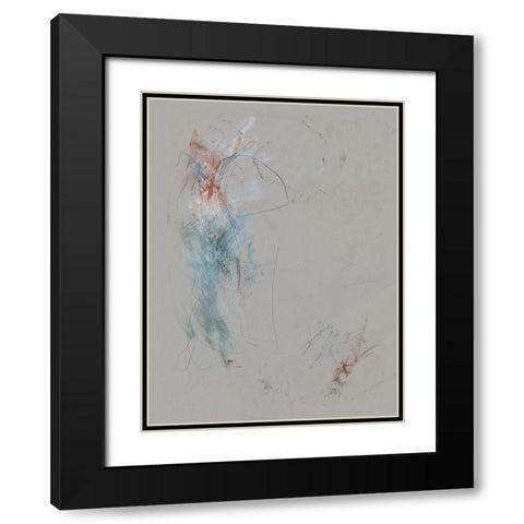 Intrinsic Meaning II Black Modern Wood Framed Art Print with Double Matting by Stramel, Renee W.