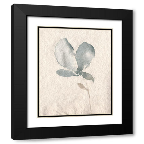 UA Fleur Petite IV Black Modern Wood Framed Art Print with Double Matting by Goldberger, Jennifer