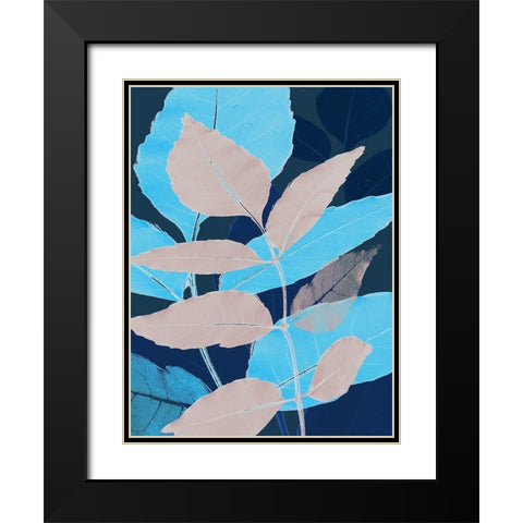 Folio I Black Modern Wood Framed Art Print with Double Matting by Aryai, Sia