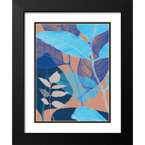 Folio II Black Modern Wood Framed Art Print with Double Matting by Aryai, Sia