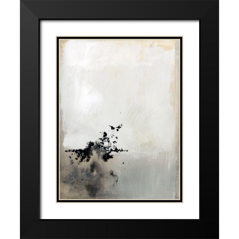 Passel I Black Modern Wood Framed Art Print with Double Matting by Barnes, Victoria