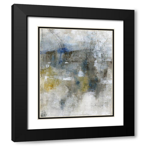 A View From Above I Black Modern Wood Framed Art Print with Double Matting by OToole, Tim