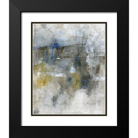 A View From Above I Black Modern Wood Framed Art Print with Double Matting by OToole, Tim