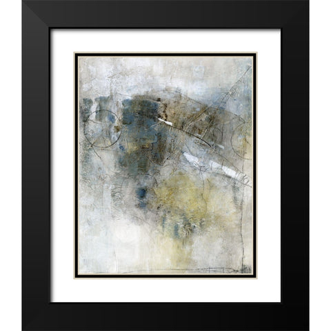 A View From Above II Black Modern Wood Framed Art Print with Double Matting by OToole, Tim