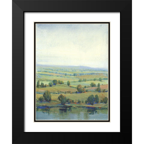 Paradise Valley II Black Modern Wood Framed Art Print with Double Matting by OToole, Tim