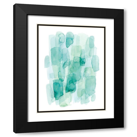 Water Whispers I Black Modern Wood Framed Art Print with Double Matting by Popp, Grace