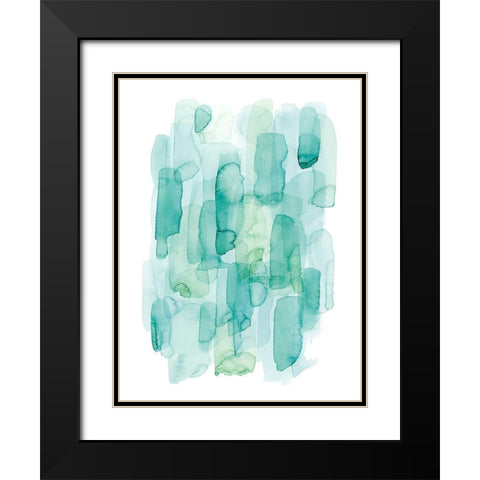 Water Whispers II Black Modern Wood Framed Art Print with Double Matting by Popp, Grace