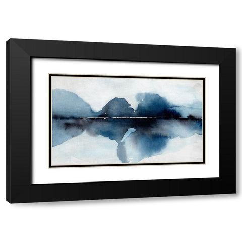 Mystic Horizon I Black Modern Wood Framed Art Print with Double Matting by Warren, Annie
