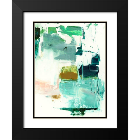 Tag II Black Modern Wood Framed Art Print with Double Matting by Harper, Ethan