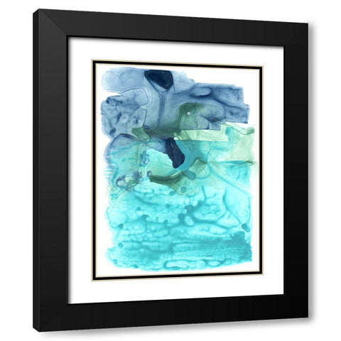 Water Weaver I Black Modern Wood Framed Art Print with Double Matting by Vess, June Erica