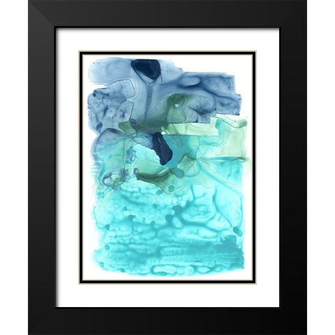 Water Weaver I Black Modern Wood Framed Art Print with Double Matting by Vess, June Erica
