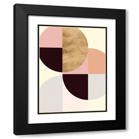Wonder Wheels III Black Modern Wood Framed Art Print with Double Matting by Warren, Annie