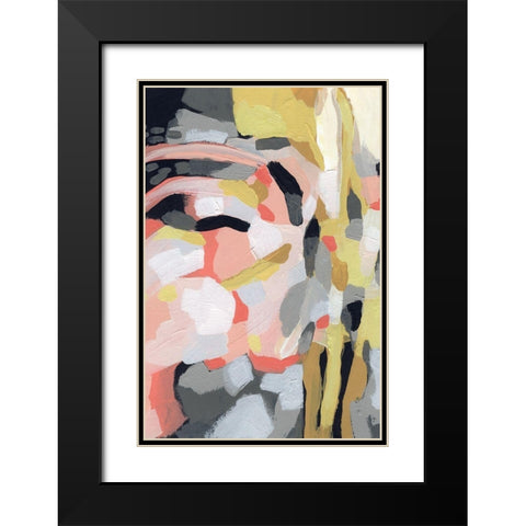 Fortune Current I Black Modern Wood Framed Art Print with Double Matting by Vess, June Erica