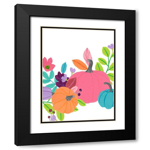Bright Harvest I Black Modern Wood Framed Art Print with Double Matting by Vess, June Erica