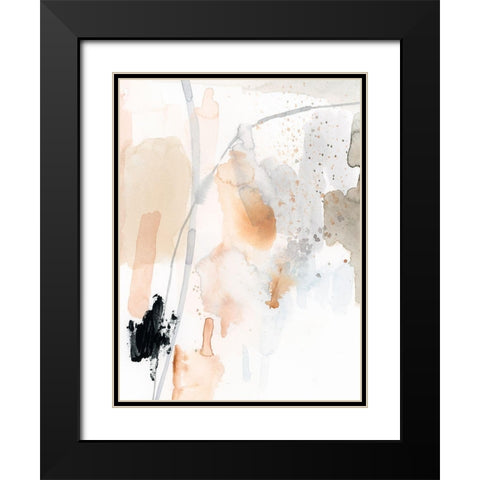 Tincture I Black Modern Wood Framed Art Print with Double Matting by Barnes, Victoria