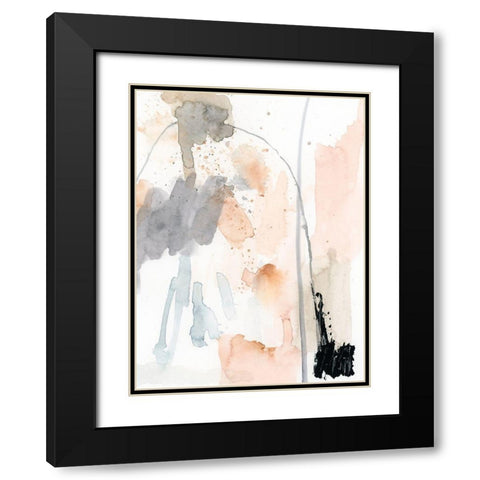 Tincture II Black Modern Wood Framed Art Print with Double Matting by Barnes, Victoria