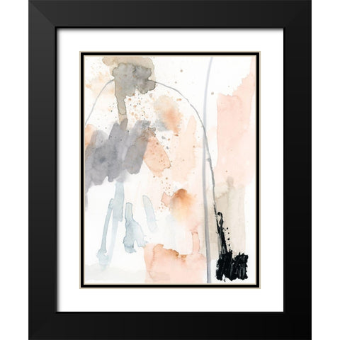 Tincture II Black Modern Wood Framed Art Print with Double Matting by Barnes, Victoria