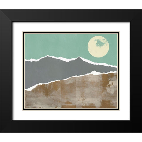 Nevada Nocturn I Black Modern Wood Framed Art Print with Double Matting by Green, Jacob