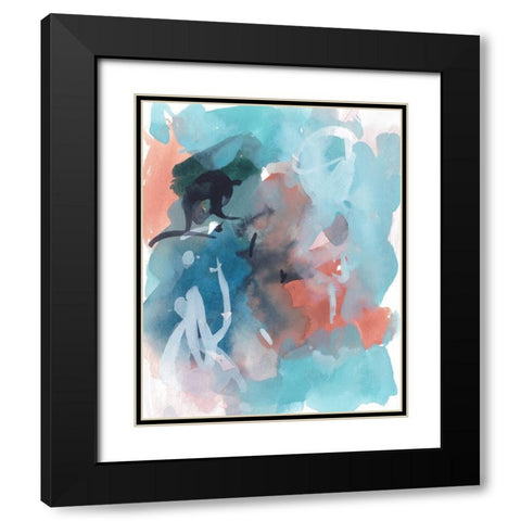 Follow the Sun II Black Modern Wood Framed Art Print with Double Matting by Wang, Melissa