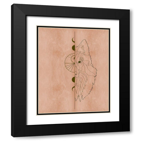 The Mystics I Black Modern Wood Framed Art Print with Double Matting by Balbuena, Sabrina