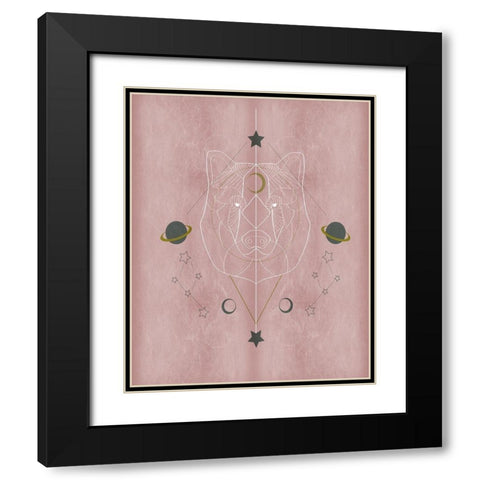 The Mystics II Black Modern Wood Framed Art Print with Double Matting by Balbuena, Sabrina