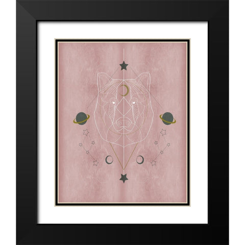 The Mystics II Black Modern Wood Framed Art Print with Double Matting by Balbuena, Sabrina