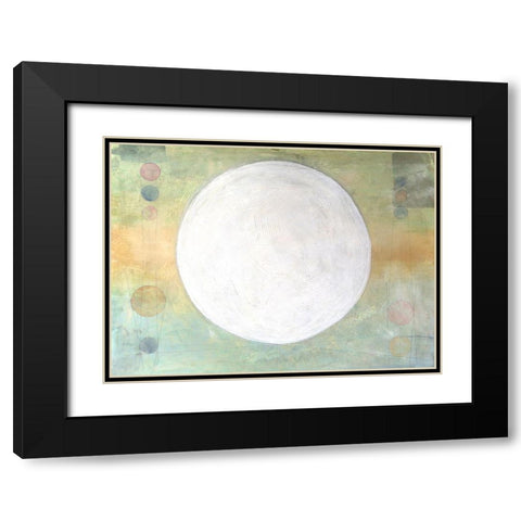 Celestial Skies I Black Modern Wood Framed Art Print with Double Matting by Stramel, Renee W.