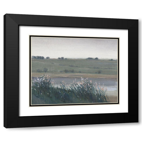 Hazy Morning I Black Modern Wood Framed Art Print with Double Matting by OToole, Tim