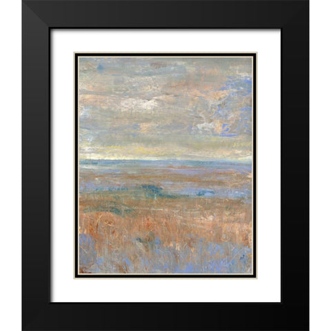 Evening Marsh II Black Modern Wood Framed Art Print with Double Matting by OToole, Tim