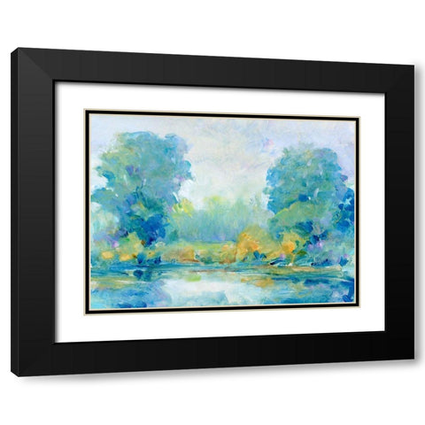 Quiet Morning I Black Modern Wood Framed Art Print with Double Matting by OToole, Tim