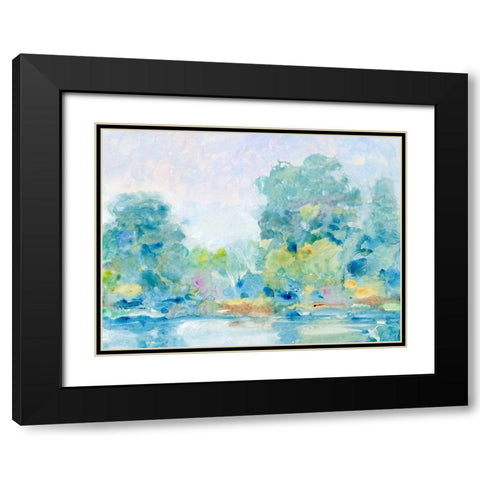 Quiet Morning II Black Modern Wood Framed Art Print with Double Matting by OToole, Tim